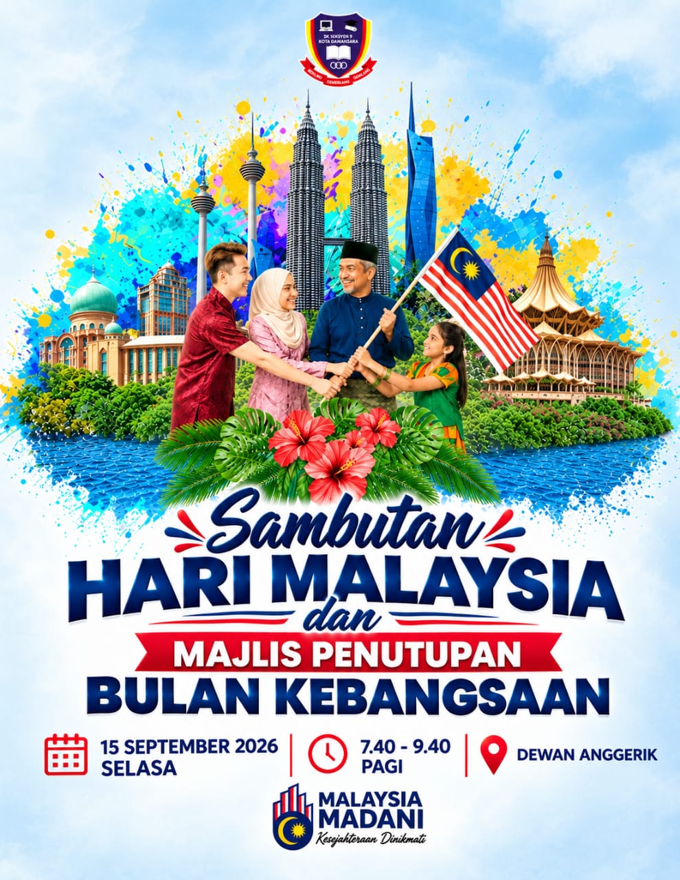 Majlis Sambutan Hari Malaysia dan Penutupan Bulan Kebangsaan 2026